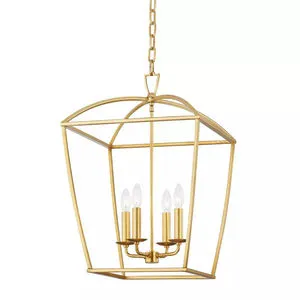 Product Image 1 for Bryant 4 Light Medium Pendant from Hudson Valley