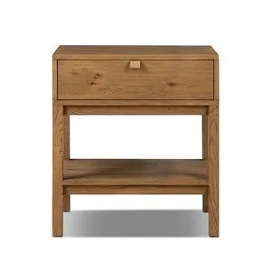 Product Image 1 for Tula Worn Oak Veneer Nightstand from Four Hands