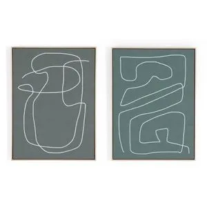 Product Image 2 for Line Abstract Set By Dan Hobday from Four Hands