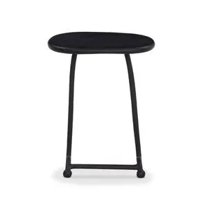 Product Image 1 for Bray Black Antique Outdoor End Table from Four Hands