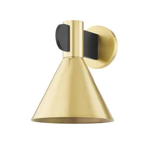 Product Image 1 for Cranston 1-Light Wall Sconce - Aged Brass from Hudson Valley
