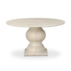 Product Image 1 for Macalaster Dining Table - Faux Travertine from Four Hands