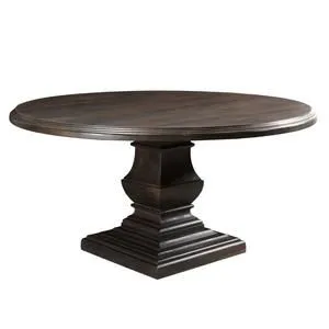 Product Image 3 for Toulon Vintage Brown Round Dining Table from World Interiors
