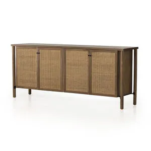 Product Image 1 for Veta Taupe Mango Wood Cane Sideboard from Four Hands