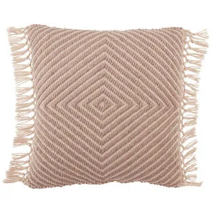 Product Image 4 for Maritima Geometric Mauve/ Light Pink Indoor/ Outdoor Pillow from Jaipur 