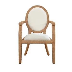 Product Image 1 for Blythe Cameo Back Arm Chair from Worlds Away
