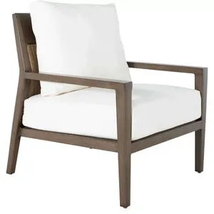 Product Image 1 for Savannah Aluminum Oak/Raffia Lounge from Summer Classics