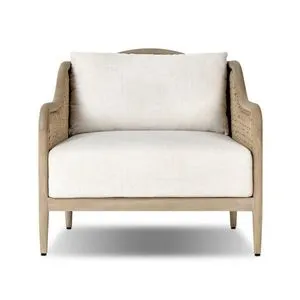 Product Image 1 for Boerum Cream Outdoor Chair from Four Hands