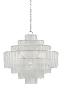 Product Image 3 for Sommelier Blanc Chandelier from Currey & Company