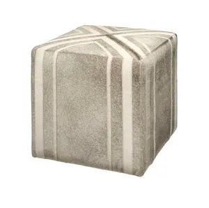 Product Image 1 for Nantucket Gray Hide Ottoman from Jamie Young