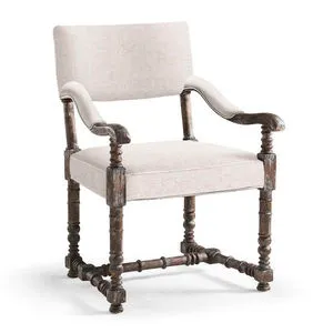Product Image 1 for Caldera Oscura Upholstered Arm Chair Set of 2 from Johnathan Charles