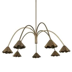 Product Image 1 for Amabella Chandelier - Aged Antique Brass Iron from Four Hands
