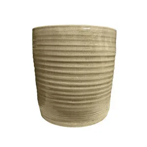 Product Image 1 for Casserole Ivory Terracotta Planter Dia 15.7" from BIDKHome