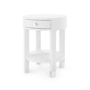 Product Image 8 for Dakota 1-Drawer Round Side Table from Villa & House