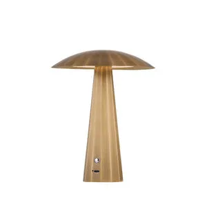 Product Image 1 for Henniker Rechargeable Patina Brass Table Lamp from Hudson Valley