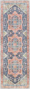 Product Image 6 for Amelie Navy / Peach Rug from Surya