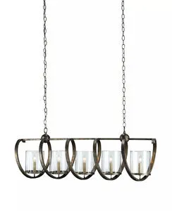 Product Image 2 for Maximus Rectangular Chandelier from Currey & Company