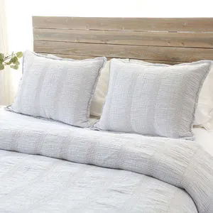 Product Image 1 for Nantucket Cotton King Matelasse - Grey from Pom Pom at Home