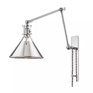 Product Image 1 for Metal No.2 1 Light Swing Arm Wall Sconce from Hudson Valley