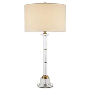 Product Image 3 for Lothian Crystal Table Lamp from Currey & Company