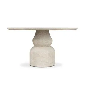 Product Image 1 for Faber Outdoor Concrete Dining Table 55" from Four Hands