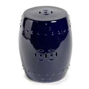 Product Image 1 for Cobalt Blue Garden Stool from Legend of Asia