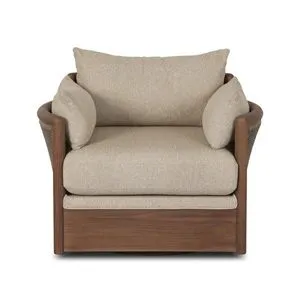 Product Image 1 for Barbosa Outdoor Swivel Chair from Four Hands