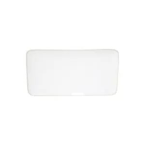 Product Image 1 for Beja Medium Ceramic Stoneware Rectangle Tray - White & Cream from Costa Nova