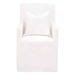 Product Image 1 for Shelter Full Slipcover Arm Chair with Casters from Essentials for Living