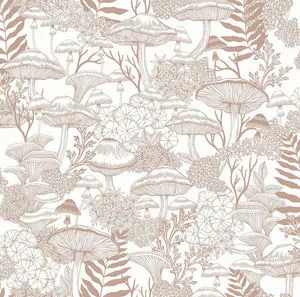 Product Image 1 for Fungi Folklore Whispering Rose Wallpaper from Graham & Brown