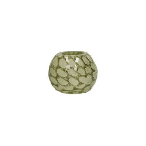 Product Image 1 for Camou Glass Vase Green Dia 4" from BIDKHome