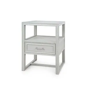 Product Image 1 for Vivian Grey Lacquered 1-Drawer Side Table from Villa & House