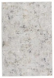 Product Image 4 for Alcina Abstract Light Gray/ Gold Rug from Jaipur 