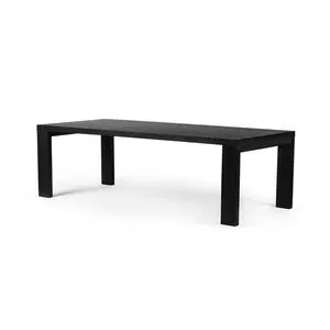 Product Image 1 for Millie Oak Dining Table - Drifted Matte Black Veneer from Four Hands