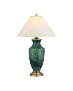 Product Image 1 for Claude Green Table Lamp from Currey & Company