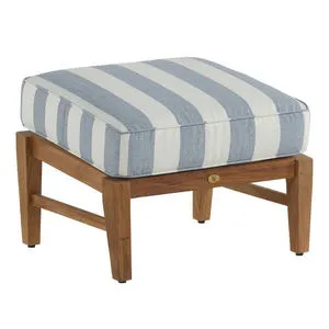 Product Image 3 for Croquet Teak Ottoman from Summer Classics