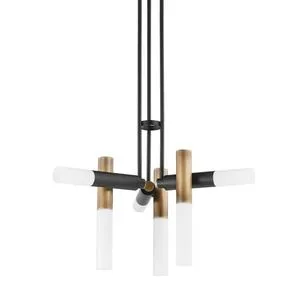 Product Image 1 for Koa Aluminum 6-Light Chandelier from Troy Lighting