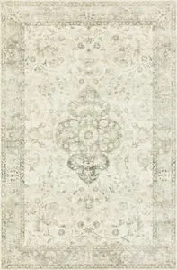Product Image 7 for Rosette Ivory / Silver Rug from Loloi