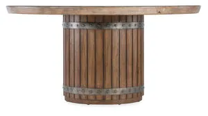 Product Image 1 for Vineyard Row Round Dining Table from Hooker Furniture