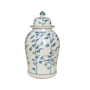 Product Image 1 for Barclay Butera Graceful Bamboo Large Temple Jar from Legend of Asia