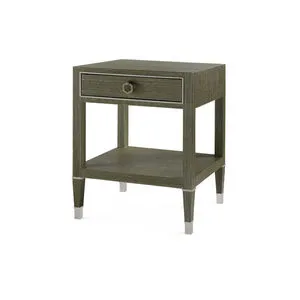 Product Image 1 for Morris 1-Drawer Side Table Deep Olive from Villa & House