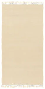 Product Image 1 for Neem X Dinam Handmade Solid Cream / Gray Throw from Jaipur 