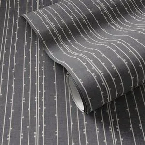Product Image 1 for Lin Tic Charcoal Wallpaper by FH Art Studio from Four Hands