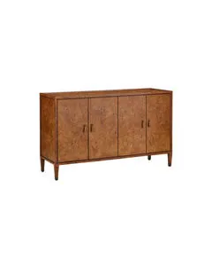 Product Image 1 for Evie Burl Credenza from Currey & Company