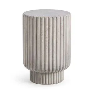 Product Image 1 for Gavens Outdoor Concrete Accent Table from Classic Home