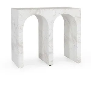 Product Image 1 for Marmo Outdoor Stone End Table from Classic Home Furnishings