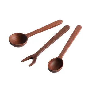 Product Image 1 for Yami Brown Tapas Serving Accesories Set 3-Pcs. from BIDKHome