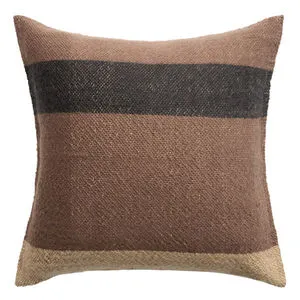 Product Image 1 for Neem X Laco Handmade Striped Natural / Brown Pillow from Jaipur 
