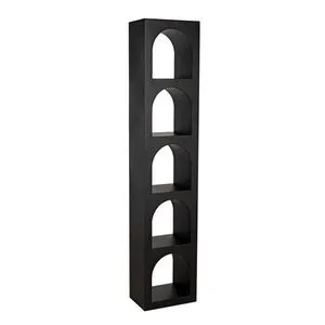 Product Image 8 for Aqueduct Narrow Bookcase with Small Arches from Noir