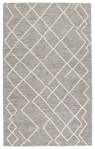 Product Image 5 for Moab Natural Geometric Gray/ Ivory Rug from Jaipur 